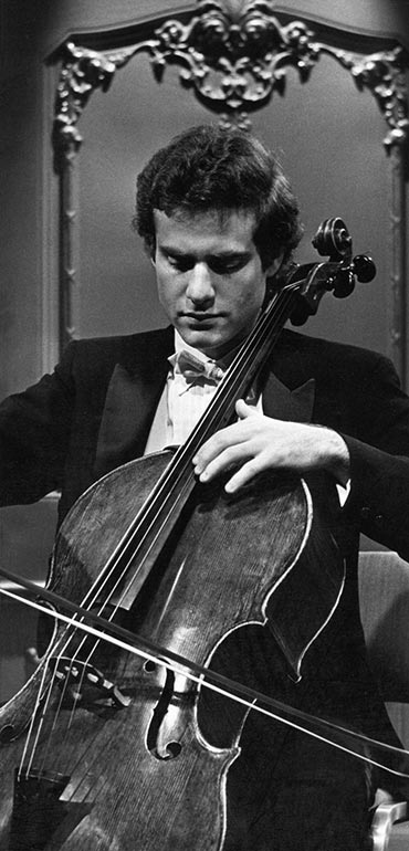Cellist James Kreger