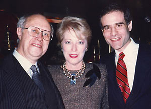 Kreger with Rostropovich